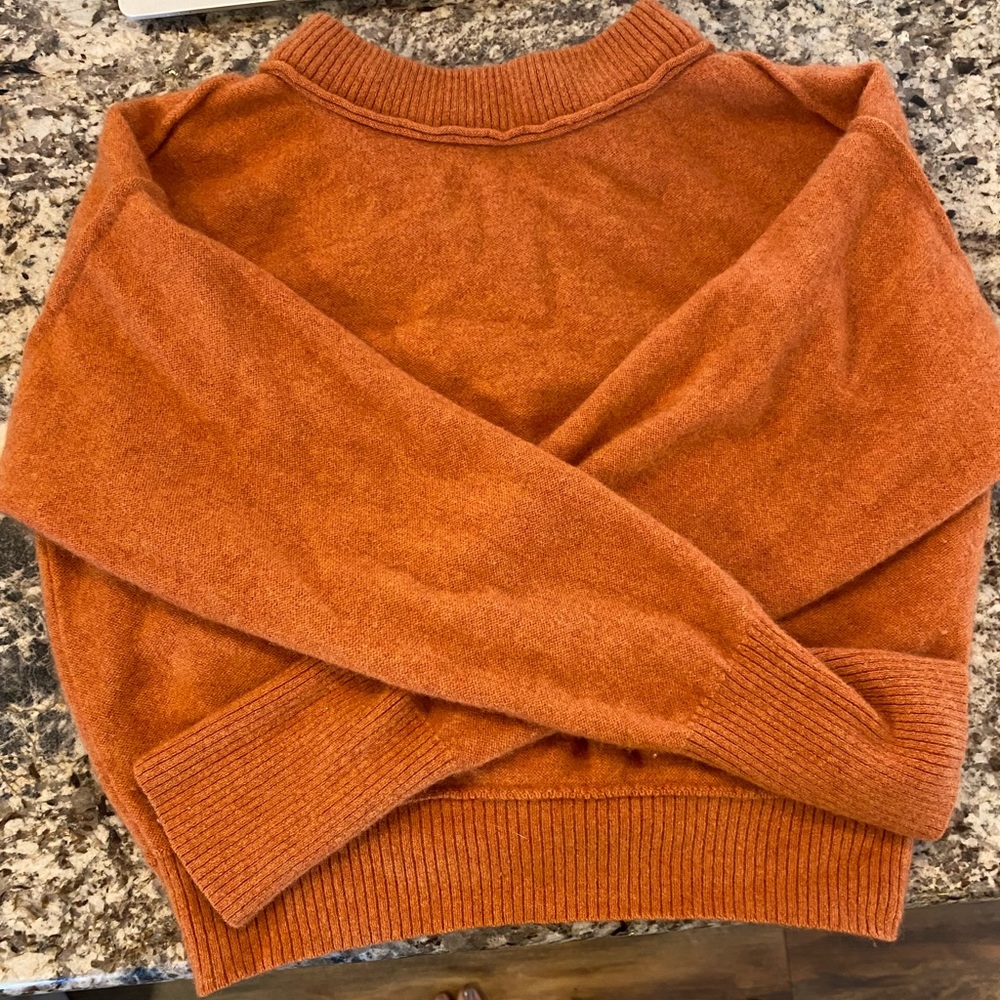 Free people cashmere crew size small